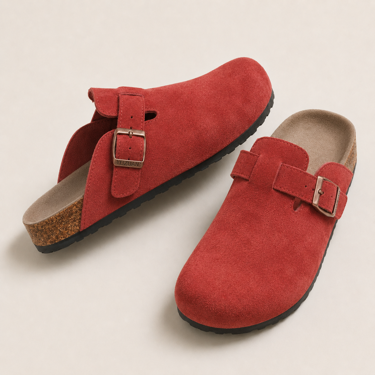 Rinelegs Zuecos de Ante — comodidad para todo el día