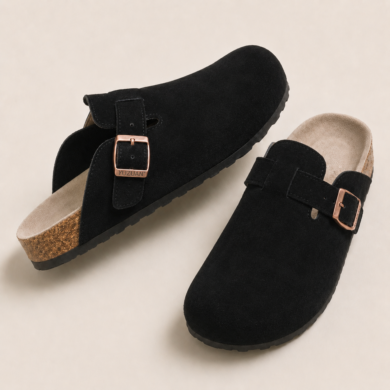 Rinelegs Zuecos de Ante — comodidad para todo el día