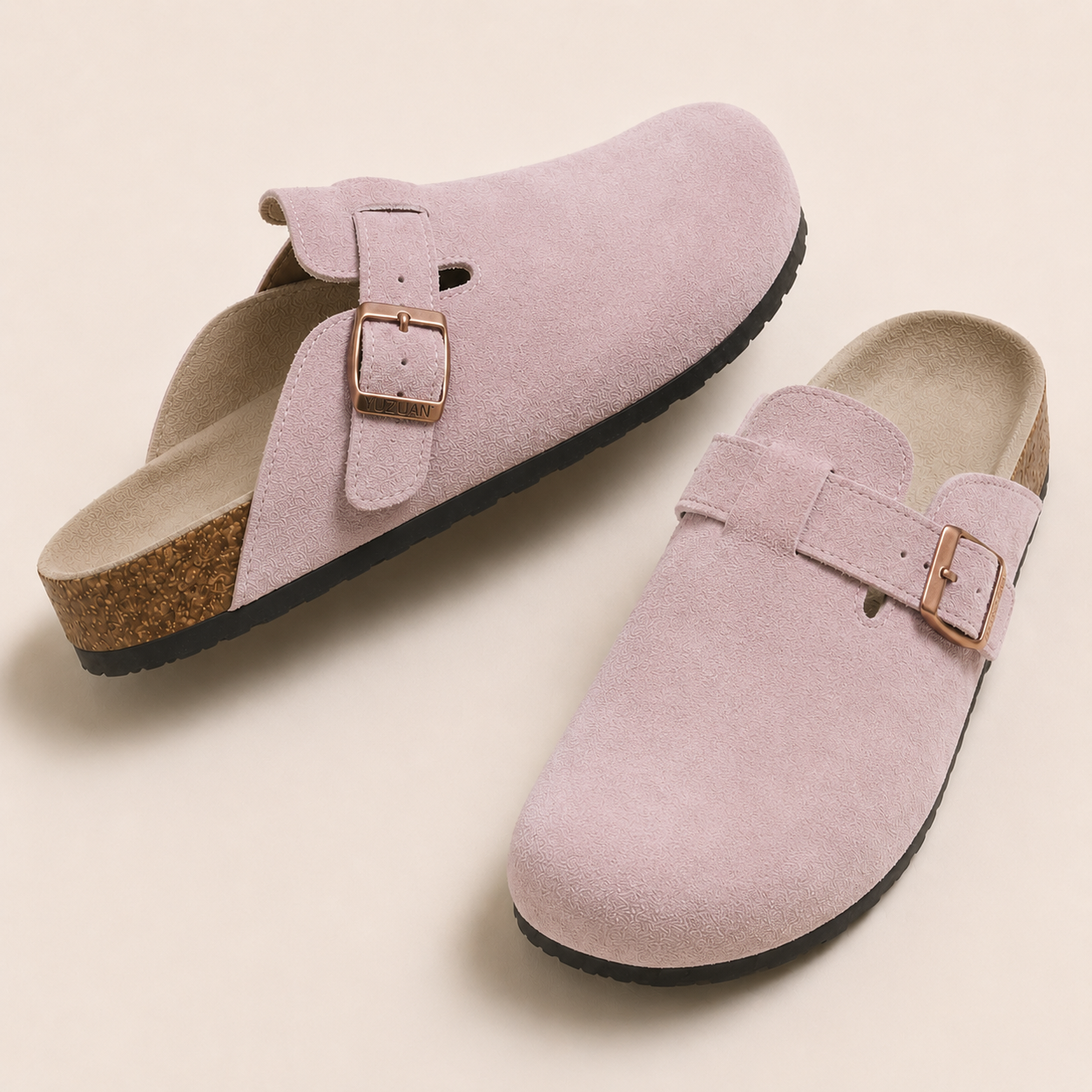 Rinelegs Zuecos de Ante — comodidad para todo el día