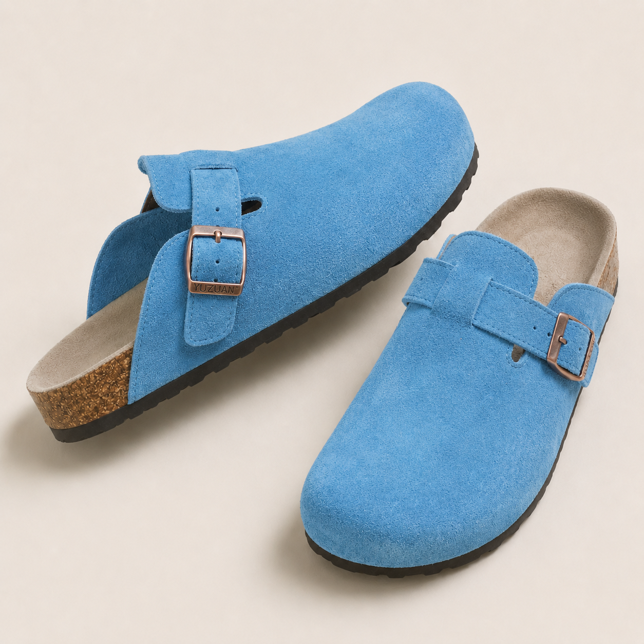 Rinelegs Zuecos de Ante — comodidad para todo el día