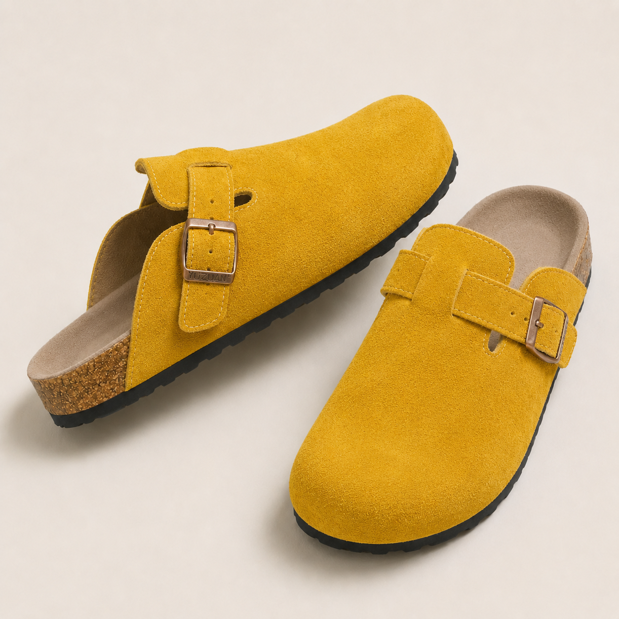 Rinelegs Zuecos de Ante — comodidad para todo el día