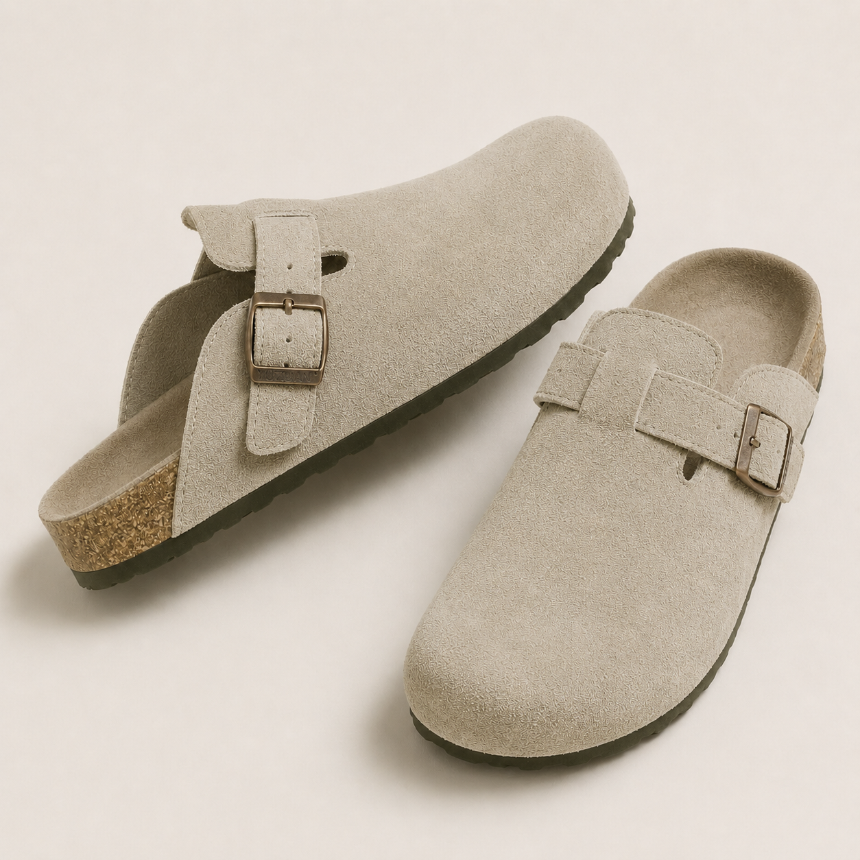 Rinelegs Zuecos de Ante — comodidad para todo el día
