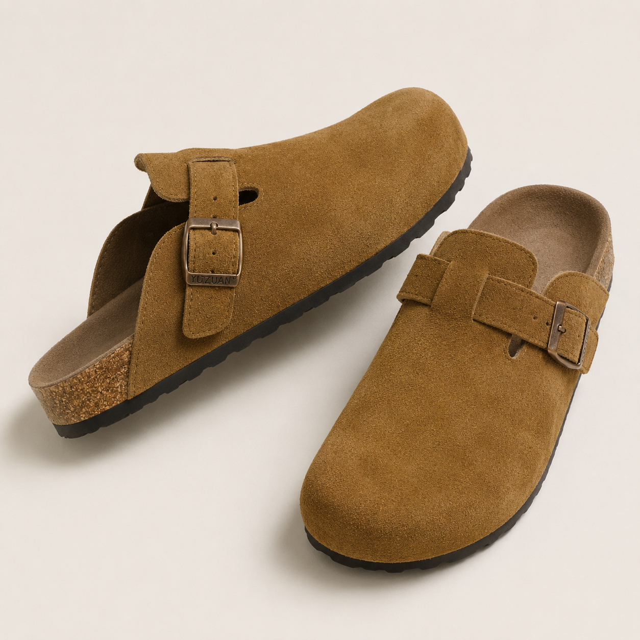 Rinelegs Zuecos de Ante — comodidad para todo el día
