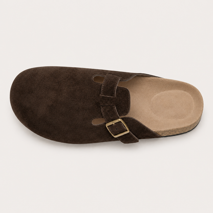 Rinelegs Zuecos de Ante — comodidad para todo el día