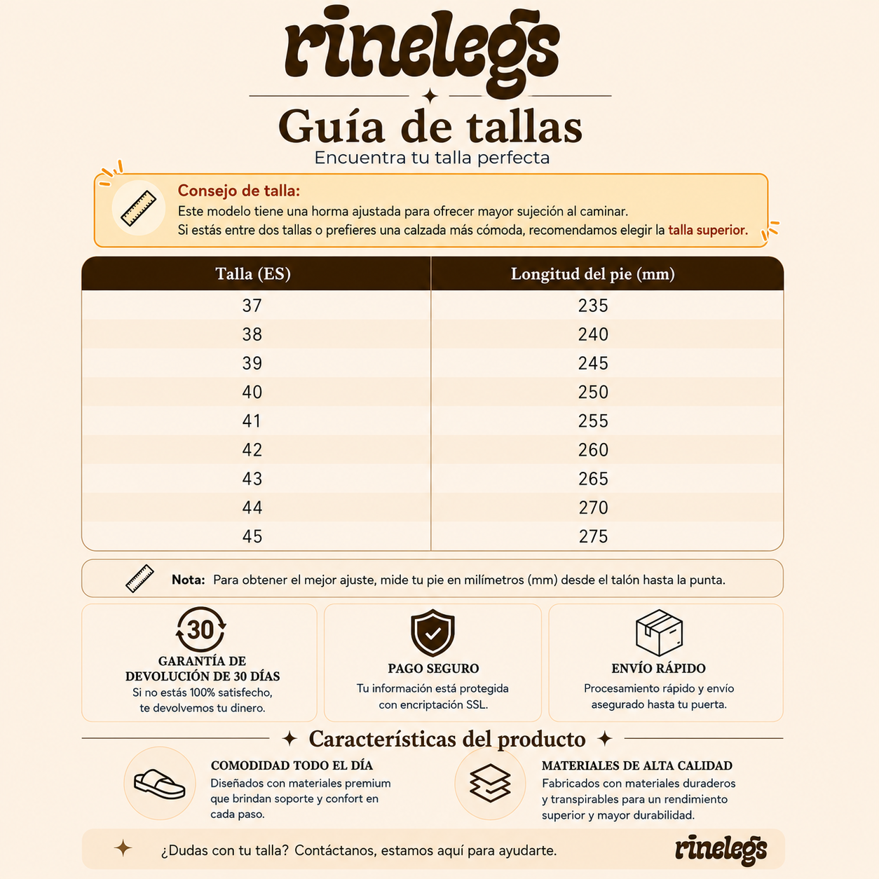 Rinelegs Zuecos de Ante — comodidad para todo el día