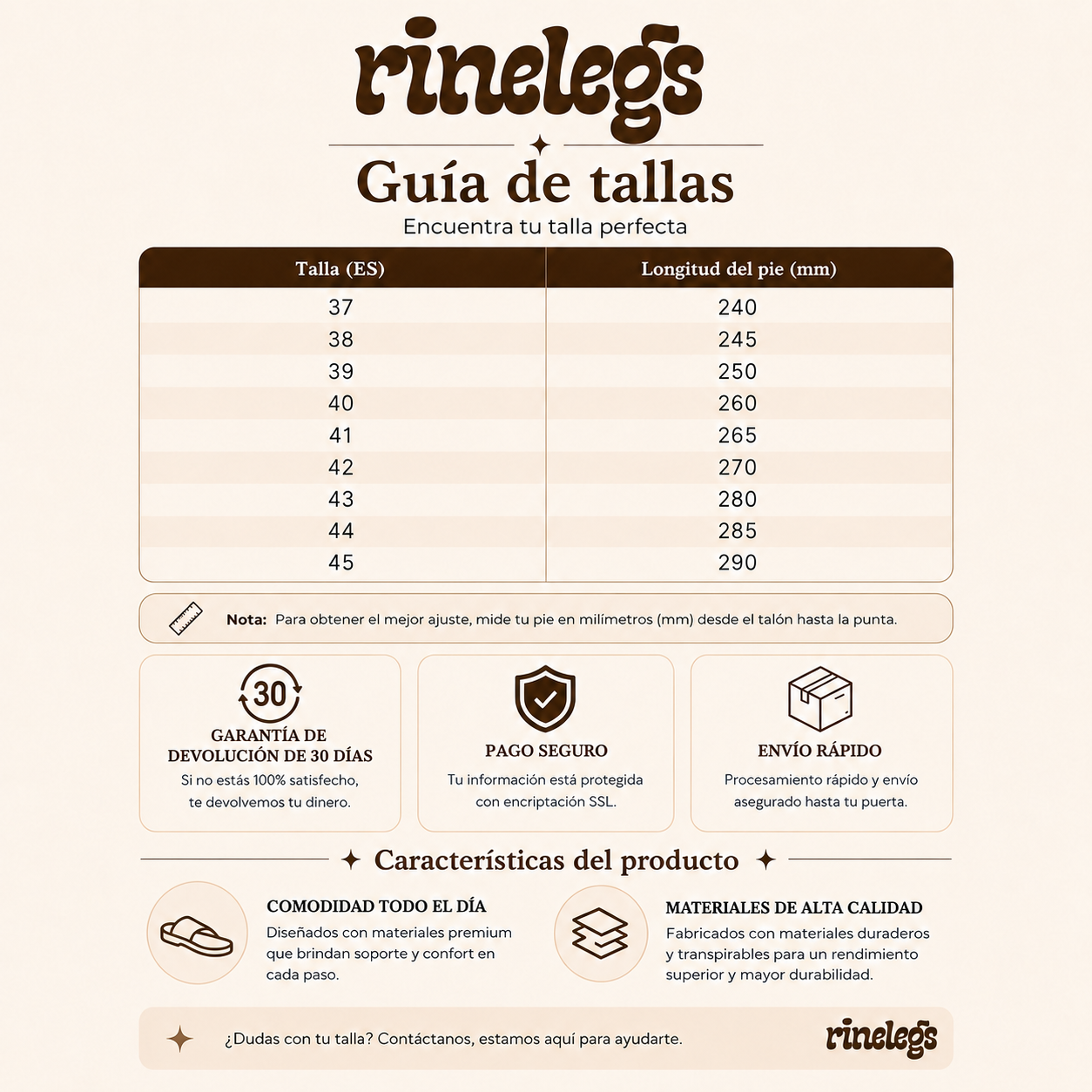 Rinelegs Zuecos de Ante — comodidad para todo el día